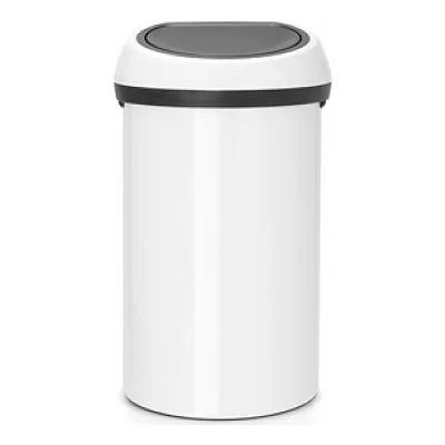 Мусорный бак 2-х секционный Touch Bin Bo объем 30 + 30 л, 54,5x31,2x65,6 см, нержавеющая сталь, цвет стальной матовый, Brabantia, Бельгия, 221422 - изобр. 62