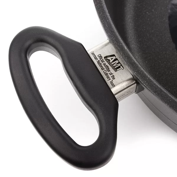 Сотейник 24 см с антипригарным покрытием индукция, объем 3 л, AMT Gastroguss, AMT I-824 - изобр. 9