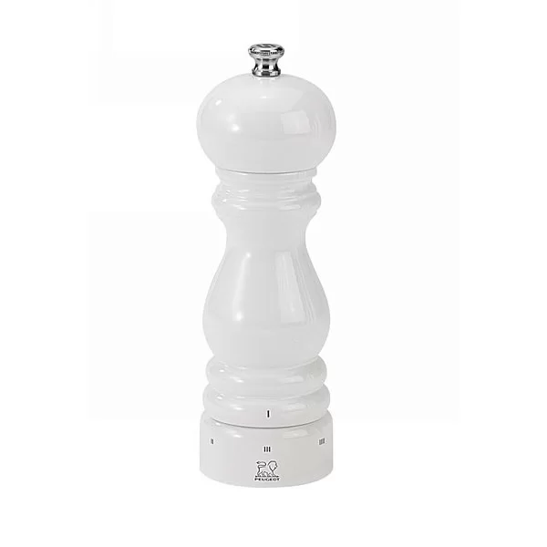 Мельница для соли Paris, высота 18 см, дерево, цвет белый, Peugeot, Франция, 2781000 - изобр. 7
