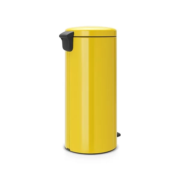 Мусорный бак с педалью NewIcon, 30л, желтая маргаритка, Brabantia, 114342 - изобр. 9