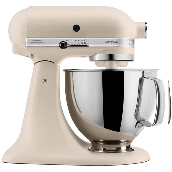 Миксер планетарный Artisan, 4,8 л, цвет кремовый, Kitchen Aid, США, 5KSM125EMH - изобр. 7