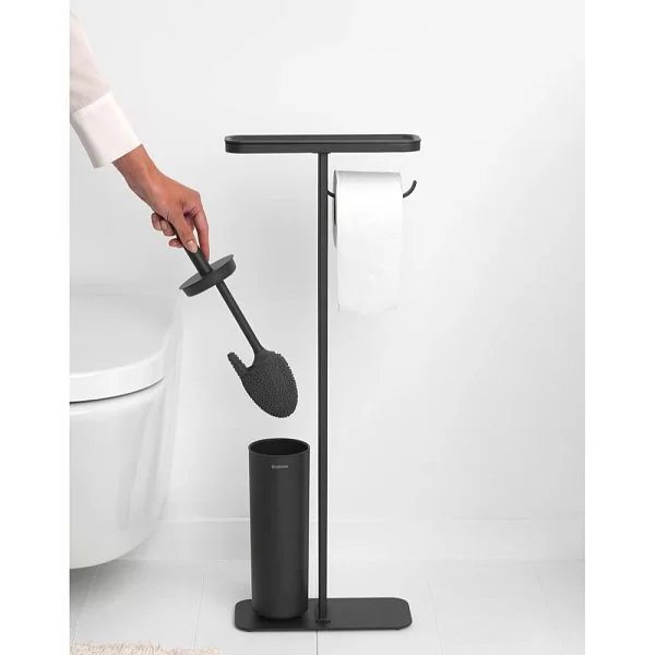 Туалетный ершик с подставкой Mindset, цвет графитовый, Brabantia, Бельгия, 303043 - изобр. 9