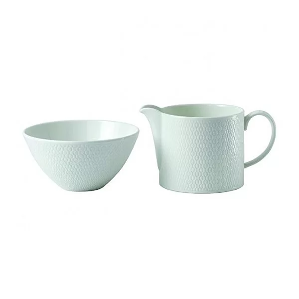 Набор из сахарницы и молочника Gio материал фарфор, цвет белый, Wedgwood, Великобритания, WGW-40023846 - изобр. 7