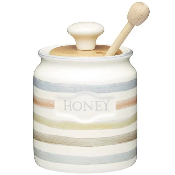 Емкость для хранения меда Classic Collection 9x13 см, объем 0,45 л, керамика, Kitchen Craft, Великобритания, KCCCHONEY - изобр. 7
