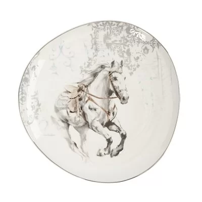 Тарелка закусочная Jasper Conran Platinum 23 см материал фарфор, цвет белый, Wedgwood, Великобритания, 50161609640 - изобр. 32