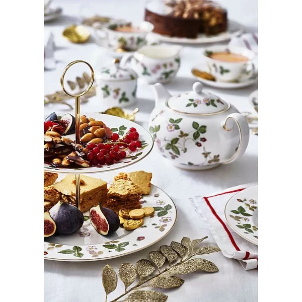 Вазочка для варенья Wild Strawberry 8x8x7,5 см, материал фарфор, Wedgwood, Великобритания, 40007699 - изобр. 9