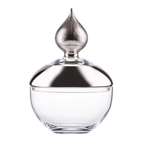 Вазочка для конфет Ravi Platin 17,5x25,5 см, хрусталь, цвет платина, Eisch, Германия, 75835417 - изобр. 7