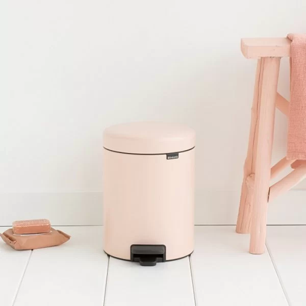 Мусорный бак с педалью NewIcon, 5л, чайная роза, Brabantia, 112508 - изобр. 10