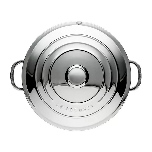 Кастрюля с крышкой 24 см, объем 5,3 л, материал 3-х слойная нержавеющая сталь, цвет стальной, Le Creuset, Франция, 96602124000000 - изобр. 9