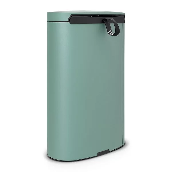 Мусорный бак эргономичный FlatBack+, 40л, минерально-мятный, Brabantia, 103902 - изобр. 9