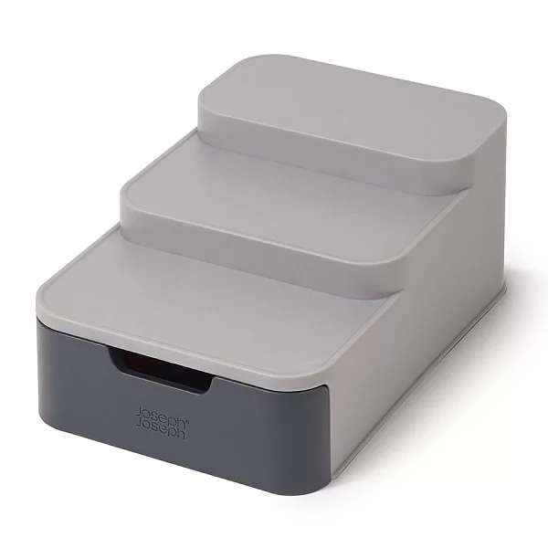 Органайзер многоуровневый CupboardStore 17х26х11 см, материал полипропилен, цвет серый, Joseph Joseph, Великобритания, 85145 - изобр. 7