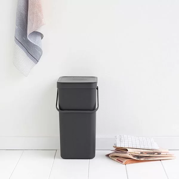 Мусорное ведро Sort & Go встраиваемое, 16л, серый, Brabantia, 109966 - изобр. 11