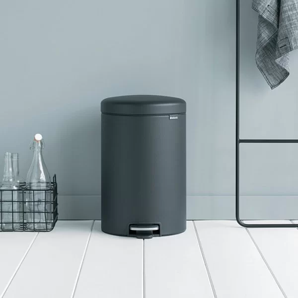 Мусорный бак с педалью NewIcon, 20л, минерально-графитовый, Brabantia, 114182 - изобр. 10