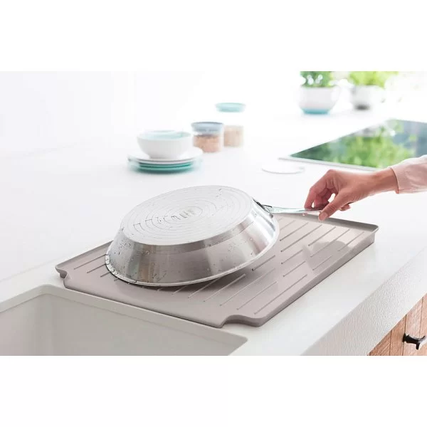 Сушилка для посуды, длина 49,2 см, цвет серый, пластик, Brabantia, 230028 - изобр. 8