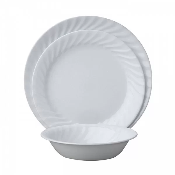 Набор посуды 18 предметов Enhancements на 6 персон, стекло, Corelle, 1088631 - изобр. 7