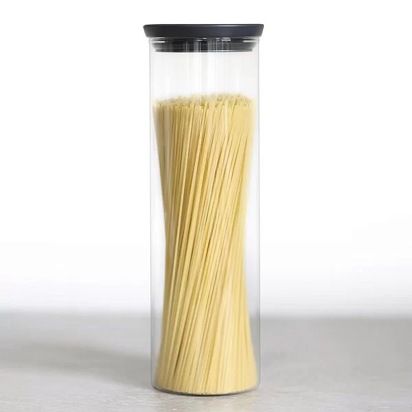 Модульная банка 1,9л, стекло, черный, Brabantia, 298240 - изобр. 8
