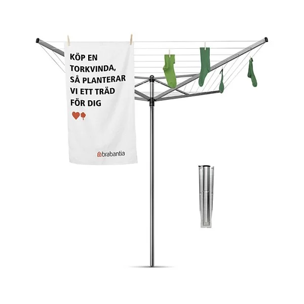 Уличная сушилка Topspinner 50 метров навески, Brabantia, Бельгия, 310805 - изобр. 8