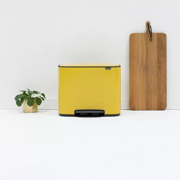 Мусорный бак c педалью Pedal Bin Bo, 36л, желтая маргаритка, Brabantia, 121425 - изобр. 19