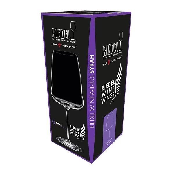 Бокал для красного вина Shiraz/Syrah объем 860 мл, хрусталь, серия Winewings, Riedel, Австрия, 1234/41 - изобр. 11