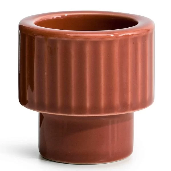 Подставка для яиц-подсвечник Coffee and More, высота 5,7 см, керамика, цвет коричневый, SagаForm, Швеция, 5018104 - изобр. 7