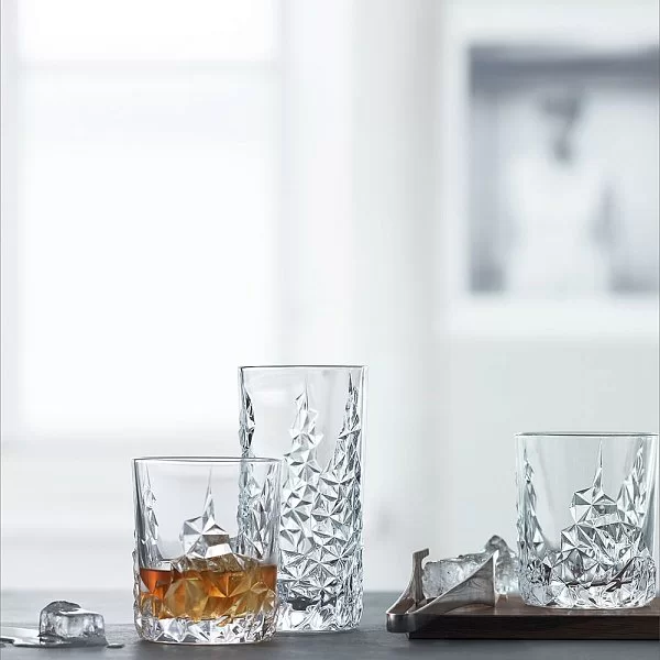 Набор стаканов для коктейлей Sculpture longdrink 420 мл, 2 шт, хрусталь, Nachtmann, 91903 - изобр. 10