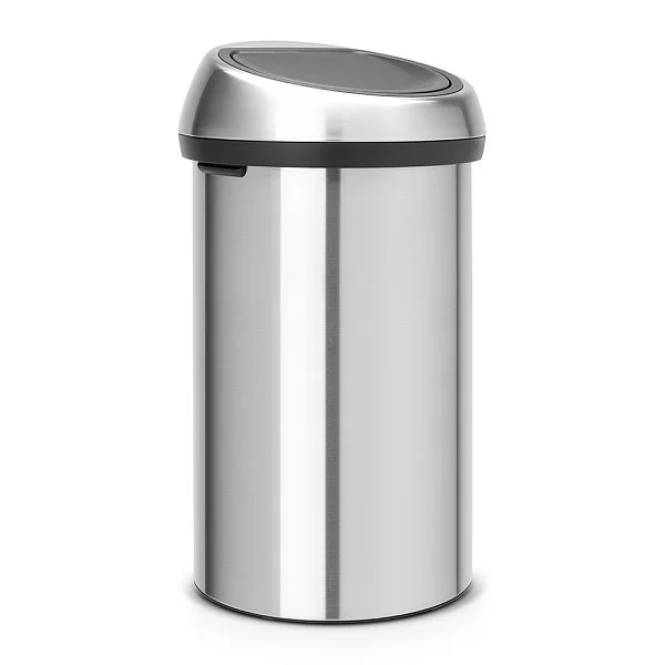 Мусорный бак Touch Bin 60л, стальной матовый, Brabantia, 484506 - изобр. 8