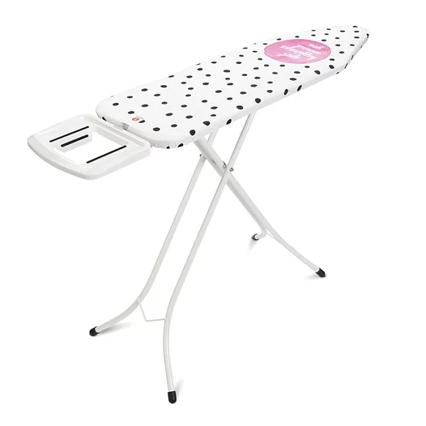 Гладильная доска 124x38 см, декор чехла "Горошек", Brabantia, Бельгия, 115783 - изобр. 7