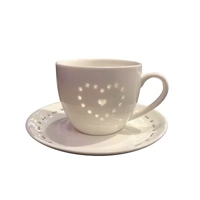 Набор из чашки с блюдцем "Пляжный отдых" объем 200 мл, материал фарфор, цвет мультиколор, Churchill, Великобритания, CARV10831 - изобр. 21