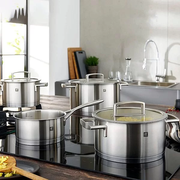 Кастрюля Vitality 8 л с крышкой 24 см, нержавеющая сталь 18/10, Zwilling J.A. Henckels, Германия, 66464-240 - изобр. 12