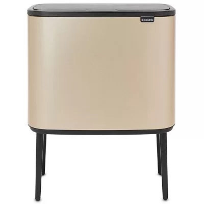 Мусорный бак Push Bin 60л, полированная сталь, Brabantia, 402623 - изобр. 49