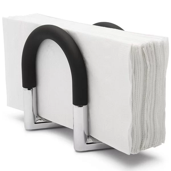 Держатель для салфеток Swivel 11х10 см, цвет черный, материал металл + резина, Umbra, Канада, 330705-047 - изобр. 7
