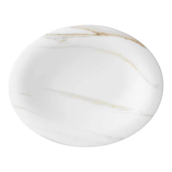 Открытое блюдо для овощей Vera Wang Venato Imperial 24,7x19,6x7,6 см, материал фарфор, цвет белый, Wedgwood, Великобритания, 40024339 - изобр. 7