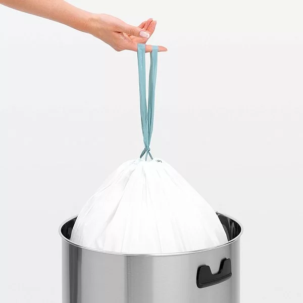 Мусорный бак Push Bin 60л, стальной матовый, Brabantia, 484520 - изобр. 12