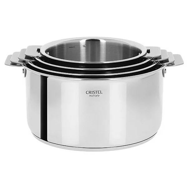 Кастрюля Casteline 3,2 л, диаметр 20 см, нержавеющая сталь 18/10, зеркальная полировка, Cristel, Франция, C20QMP - изобр. 8