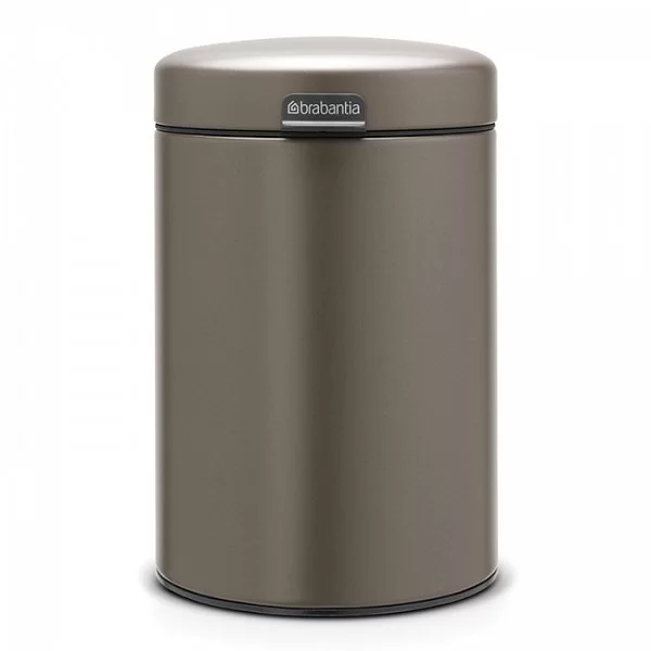 Мусорный бак настенный NewIcon, 3л, платиновый, Brabantia, 116223 - изобр. 7