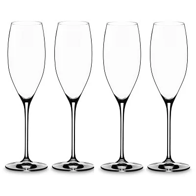 Бокал для шампанского Champagne glass 450 мл, ручная работа, хрусталь, Superleggero, Riedel, Австрия, 4425/28 - изобр. 32