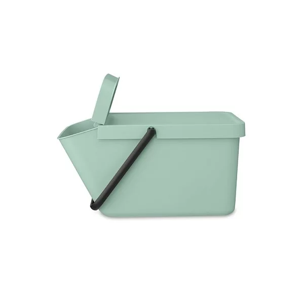 Ведро для мусора SORT&GO Stackable 20 л, пластик, цвет мятно-голубой, Brabantia, Бельгия, 277764 - изобр. 8