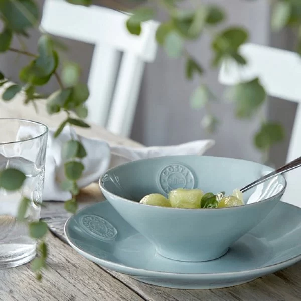 Тарелка закусочная Nova 21 см материал керамика, цвет бирюзовый, Costa Nova, Португалия, NOP216-TRQ(NOP216-02409E) - изобр. 8