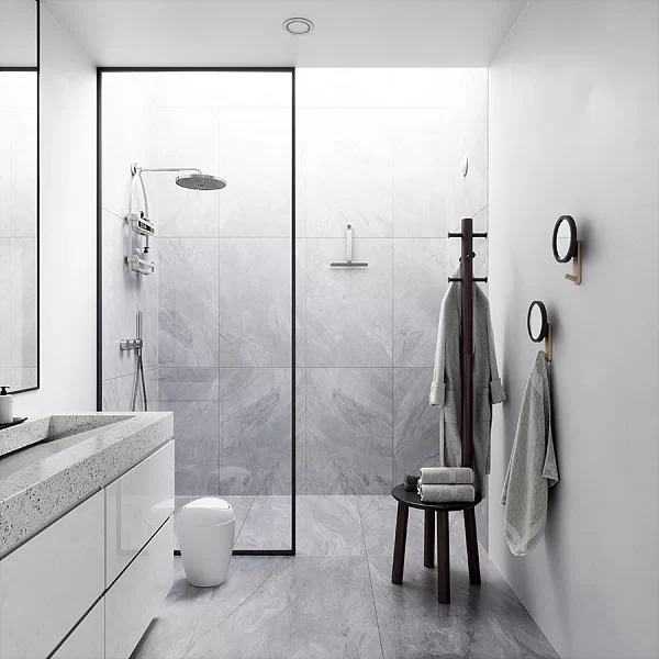 Корзина для мусора с крышкой Twirla 9 л, 22x36x26 см, материал полипропилен, цвет белый, Umbra, Канада, 1012978-661 - изобр. 9