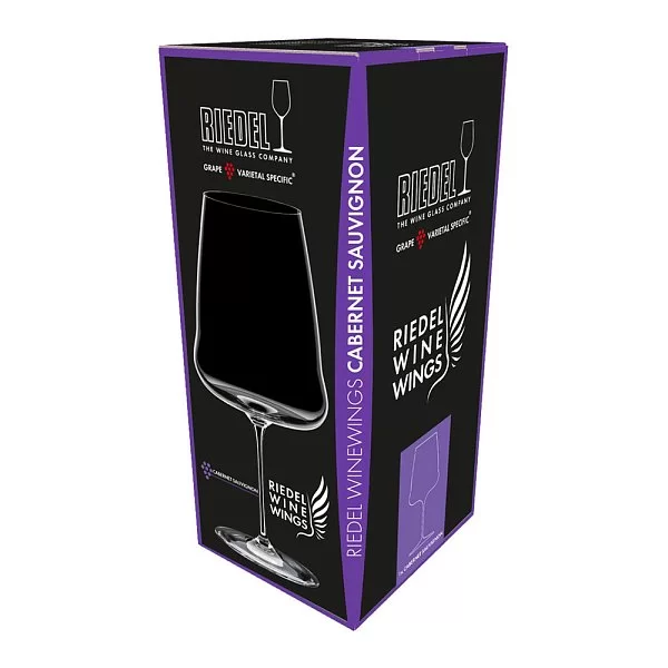 Бокал для красного вина Cabernet Sauvignon объем 1020 мл, хрусталь, серия Winewings, Riedel, Австрия, 1234/0 - изобр. 12