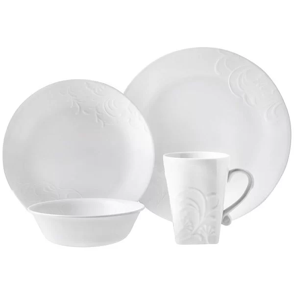 Набор посуды 12 предметов Cherish на 4 персоны, стекло, Corelle, 1118163 - изобр. 7