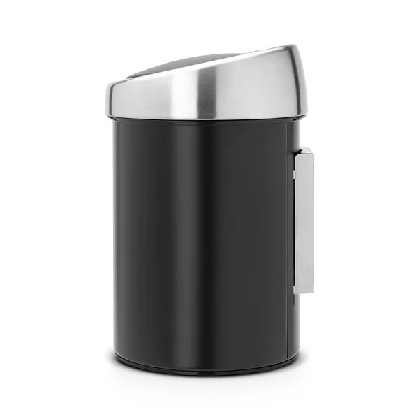 Мусорный бак Touch Bin 3л, черный матовый, Brabantia, 364440 - изобр. 8