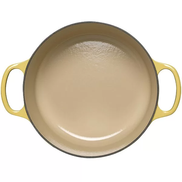 Кастрюля с крышкой 26 см, объем 5,3 л, материал чугун, цвет желтый, Le Creuset, Франция, 21177264032430 - изобр. 9