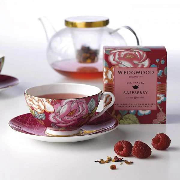 Чайная пара Tea Garden 170 мл, материал фарфор, цвет розовый, Wedgwood, Великобритания, 40020295 - изобр. 10