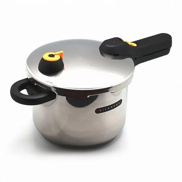 Скороварка с ручкой нержавеющая сталь, 7,5 л, Silampos, 644122018775 - изобр. 7