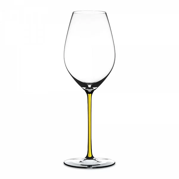 Бокал для шампанского Champagne Wine 445 мл, желтая ножка, хрусталь, Fatto a Mano, Riedel, 4900/28Y - изобр. 7
