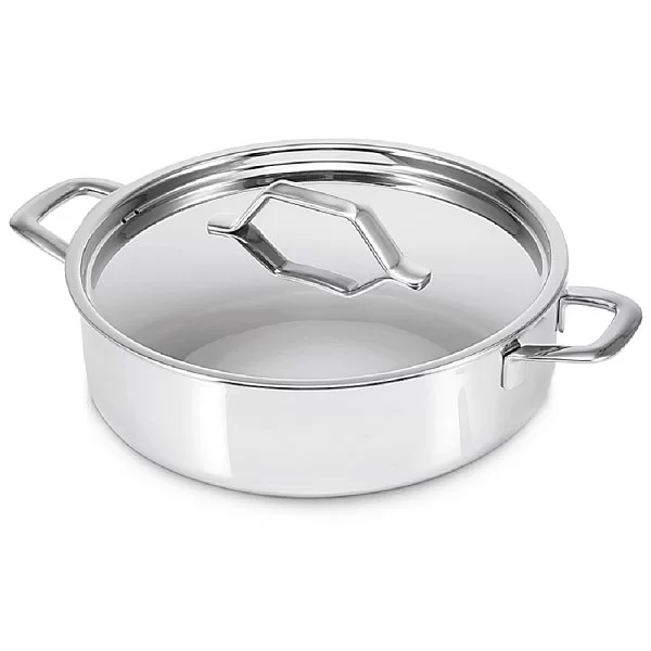 Сотейник с крышкой Tri-Lux 4,7 л диаметр 28 см, нержавеющая сталь Tri-ply, BEKA, Бельгия, 13416284 - изобр. 7