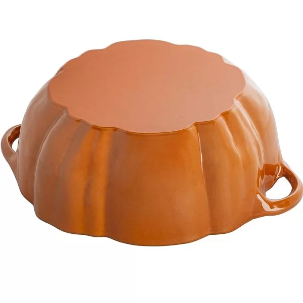 Кокот чугунный &quot;Тыква&quot; 24 см, объем 3,31 л, цвет корица, Staub, Франция, 111224806 - изобр. 10