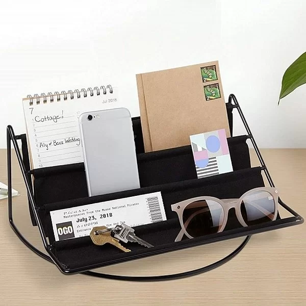 Органайзер для аксессуаров Hammock 13,5х19,8х31 см, цвет черный, материал металл + полиэстер, Umbra, Канада, 1011100-040 - изобр. 8