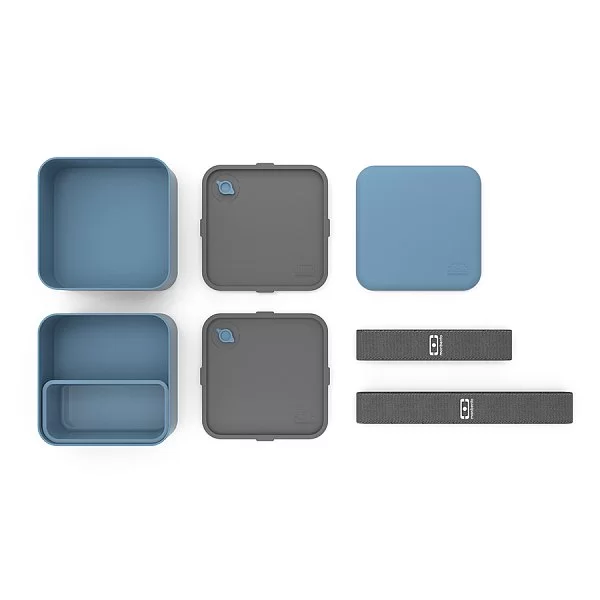 Ланч-бокс MB Square, голубой, Monbento, 1200 03 020 - изобр. 9